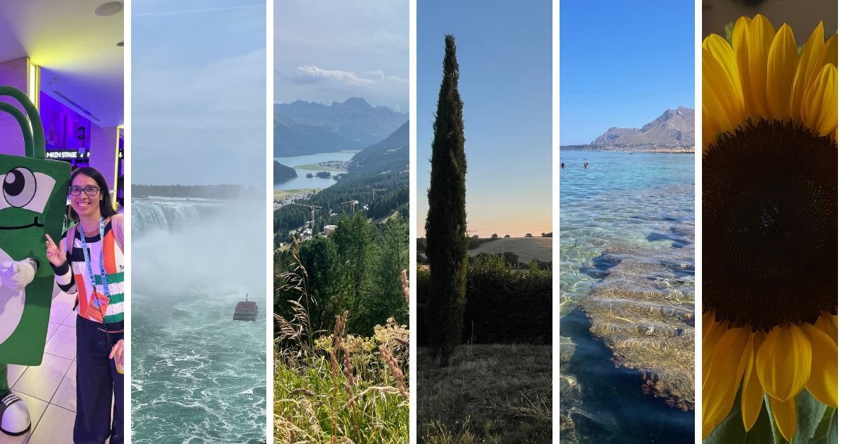 A collection of the places I visited during the summer of 2026, including Niagara Falls, Sicily, and St. Moritz.